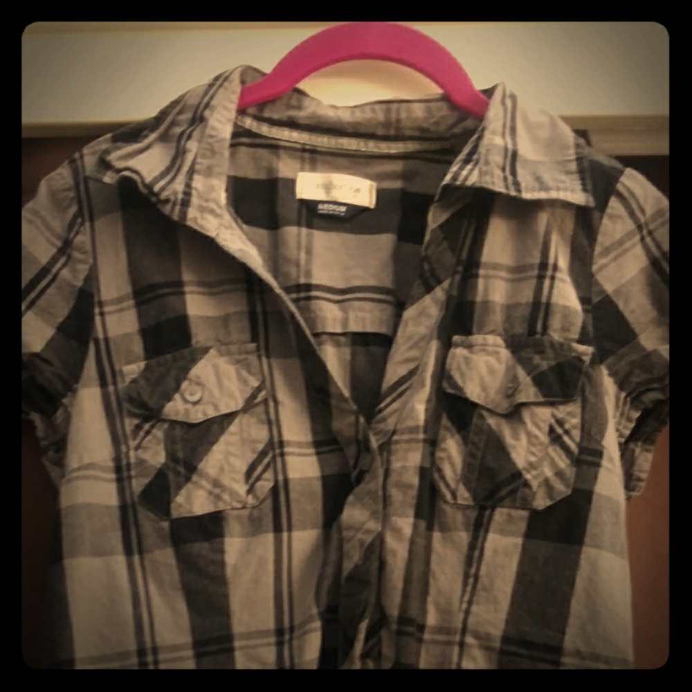Anchorblue Girls plaid shirt